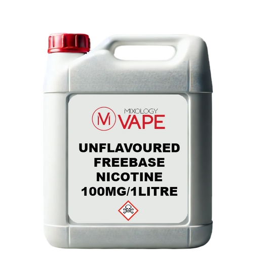 Unflavoured Freebase Nicotine 1 Litre / 100MG