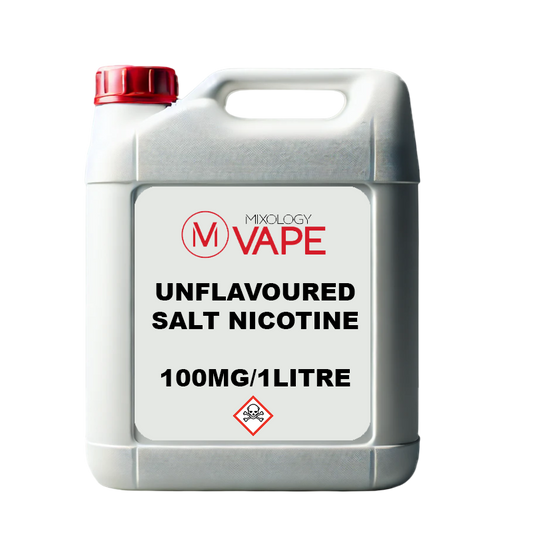 Unflavoured Salt Nicotine 1 Litre / 100MG